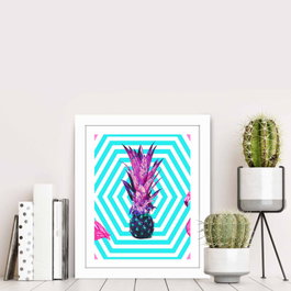 Wallity Cuadro decorativo enmarcado BCT-036 Multicolor